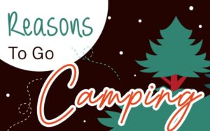 Reasons to go camping