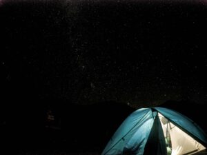 Sleeping tips for campers