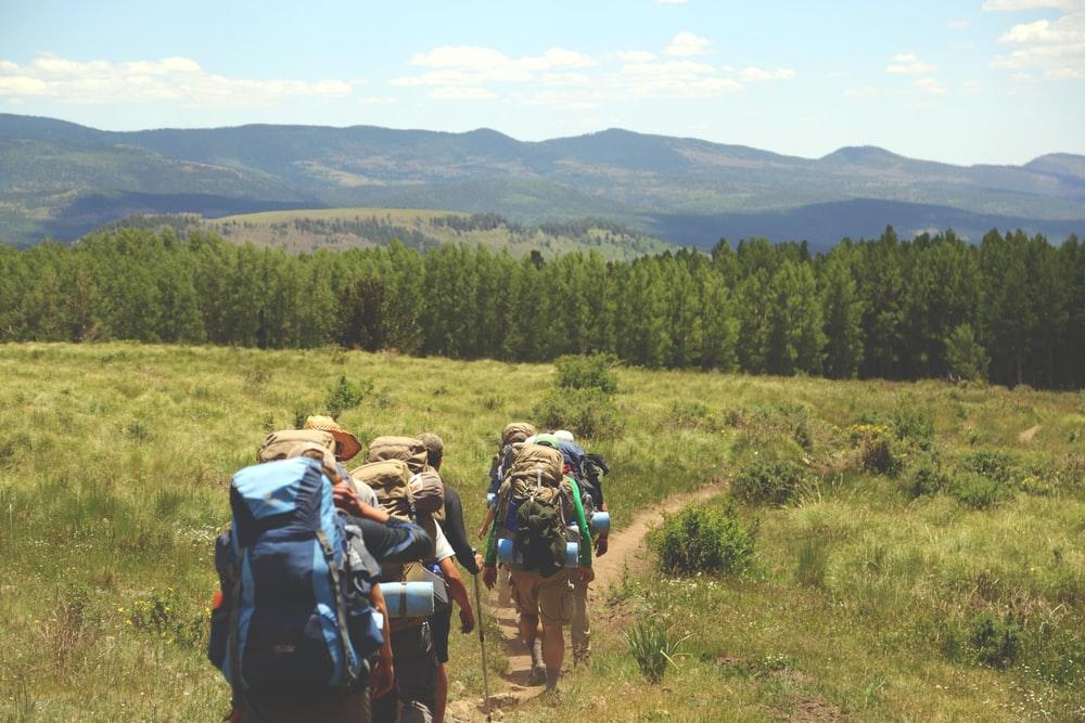 Heading out for a hike