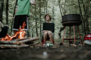 physical benefits of camping